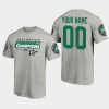 stars custom gray 2020 western conference champions locker room taped up t shirt