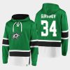 stars denis gurianov kelly green dasher player lace up hoodie