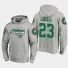 stars esa lindell gray 2020 western conference champions locker room taped up pullover hoodie