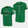 stars esa lindell green 2020 western conference champs pivot roster t shirt