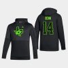 stars jamie benn black alternate blackout hoodie