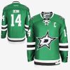 stars jamie benn green home captain premier jersey