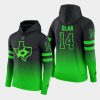 stars jamie benn neon green black alternate blackout hoodie