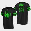 stars jamie benn neon green black alternate blackout skyline t shirt