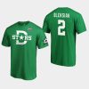 stars jamie oleksiak kelly green 2020 winter classic primary logo t shirt