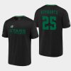 stars joel kiviranta black 2020 21 locker room performance authentic pro t shirt