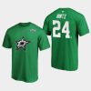 stars roope hintz kelly green 2020 stanley cup final authentic stack t shirt