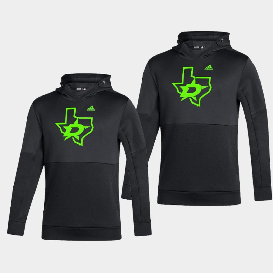 stars ty dellandrea black alternate blackout hoodie