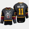 steve maltais chicago wolves grey 2023 24ahl storm alternate 30th season jersey