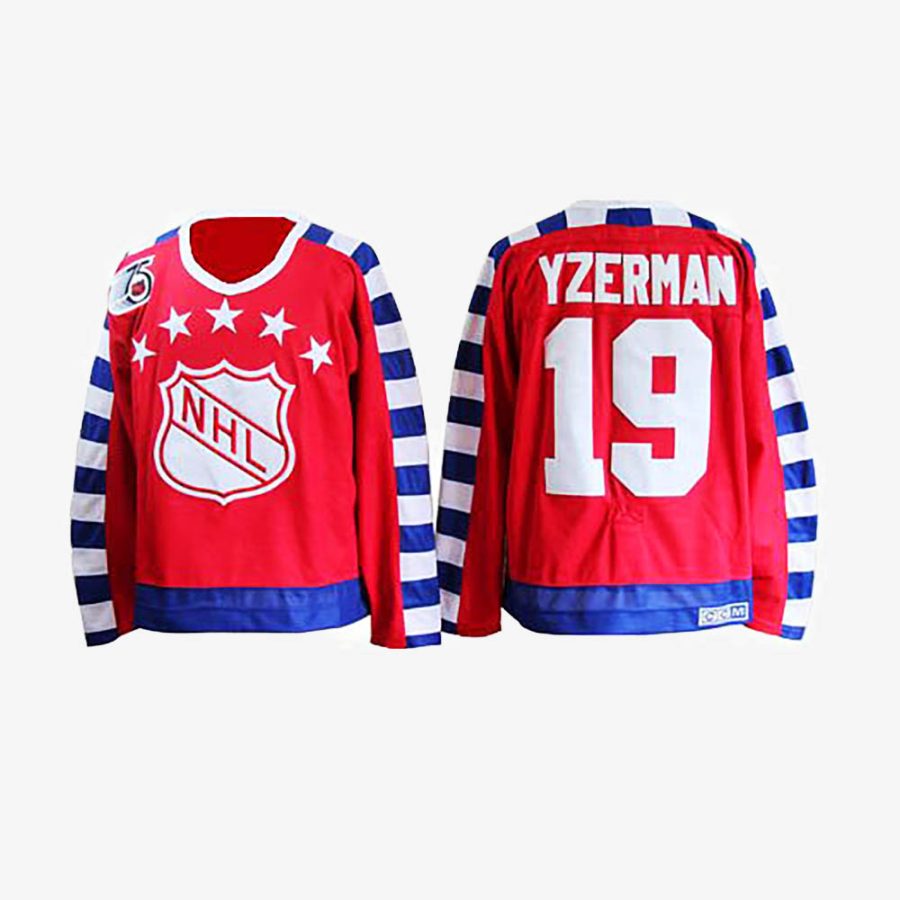 steve yzerman 75th throwback jersey