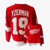 steve yzerman red youth throwback jersey