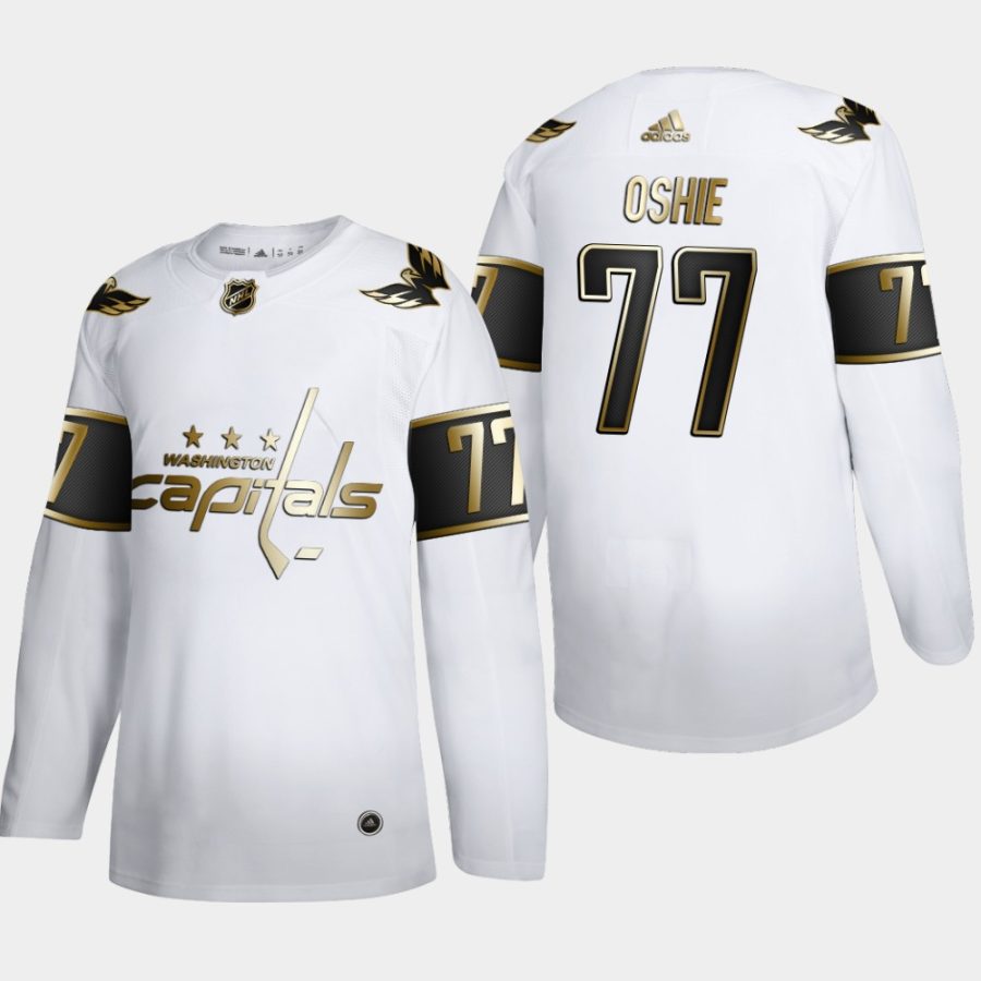 t. j. oshie capitals white nhl golden edition authentic jersey