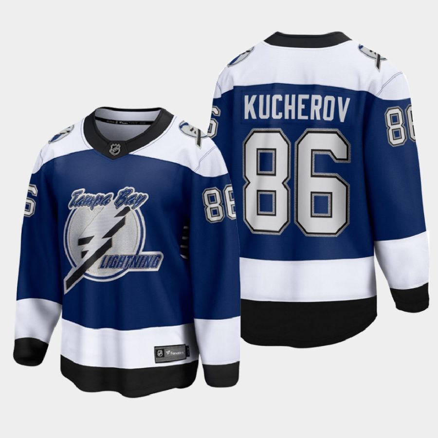 tampa bay lightning nikita kucherov reverse retro 2020 21 special edition breakaway player jersey blue