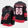 teuvo teravainen hurricanes black 2020 stanley cup playoffs alternate jersey