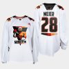 timo meier sharks white terry smith unite special warmup jersey