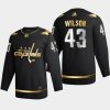 tom wilson capitals black authentic golden limited edition jersey