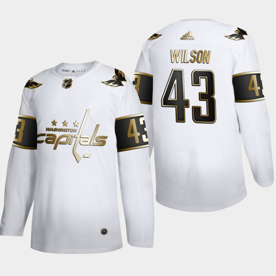 tom wilson capitals white nhl golden edition authentic jersey