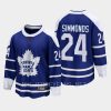 toronto maple leafs wayne simmonds special edition 2.0 2022 breakaway retro jersey blue