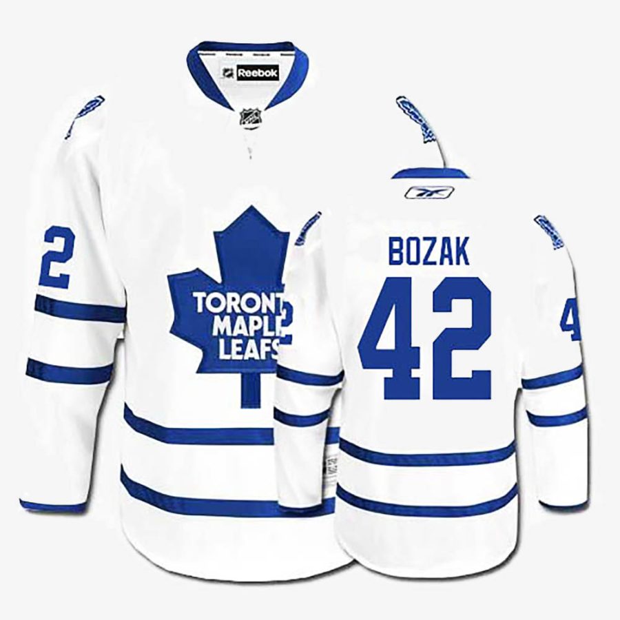 tyler bozak white away jersey