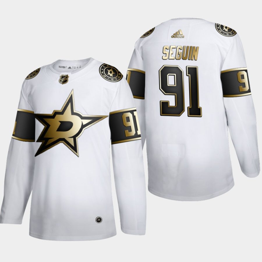 tyler seguin stars white nhl golden edition authentic jersey