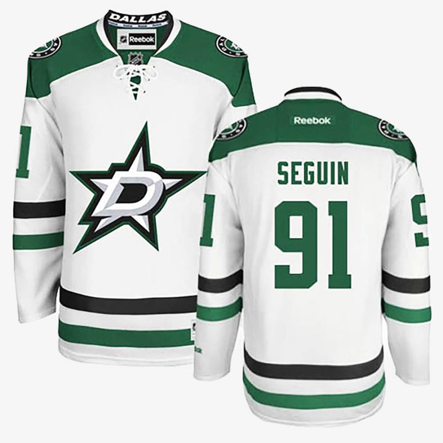 tyler seguin white away jersey