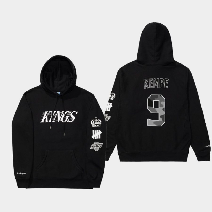 undefeated x la kings adrian kempe black warm up hoodie