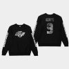 undefeated x la kings adrian kempe black warm up long sleeve t shirt