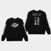 undefeated x la kings anze kopitar black warm up long sleeve t shirt