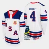 usa hockey gavin brindley 2024 iihf world junior champions jersey white