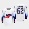 usa team kevin labanc 2021 iihf world championship home jersey white