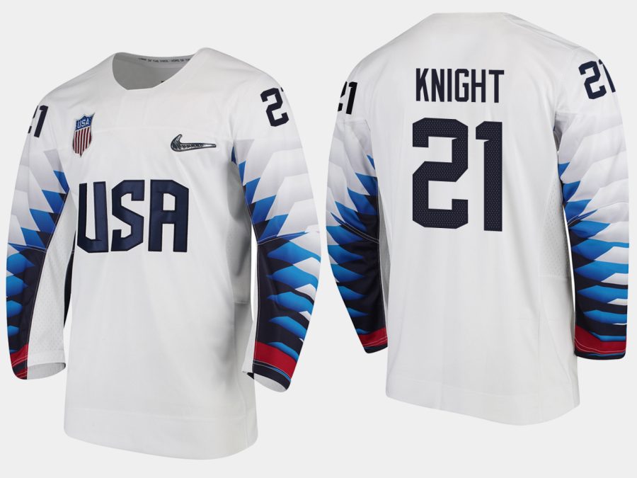 usa teamwomen usa team hilary knight 2018 pyeongchang olympics white player jersey