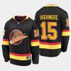 vancouver canucks matthew highmore flying skate 2021 jersey black