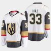 vegas golden knights adin hill away breakaway player jersey white