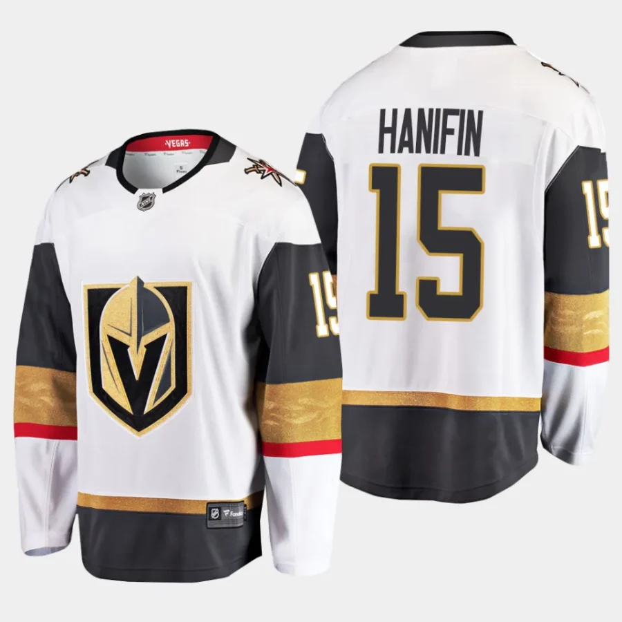 vegas golden knights noah hanifin away breakaway player jersey white