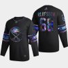 victor olofsson sabres black iridescent holographic authentic jersey