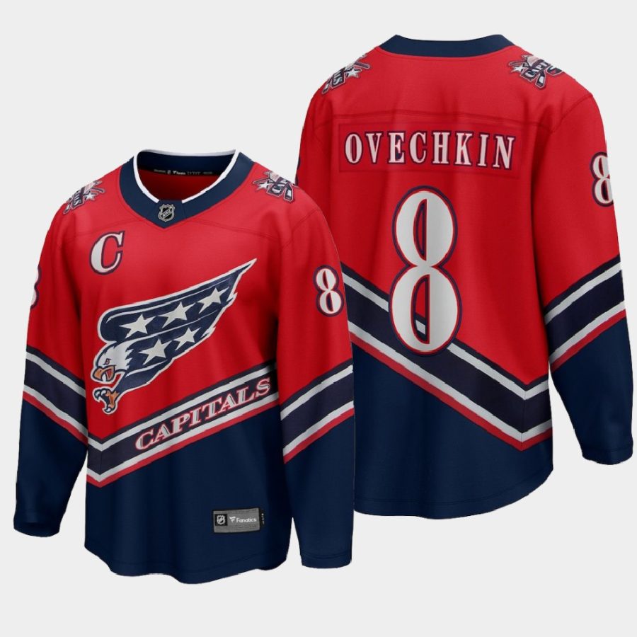 washington capitals alexander ovechkin special edition 2020 21 breakaway player jersey red