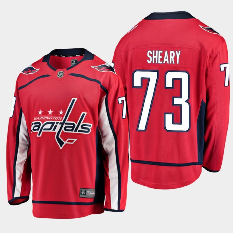 washington capitals conor sheary home 2020 21 breakaway player jersey red