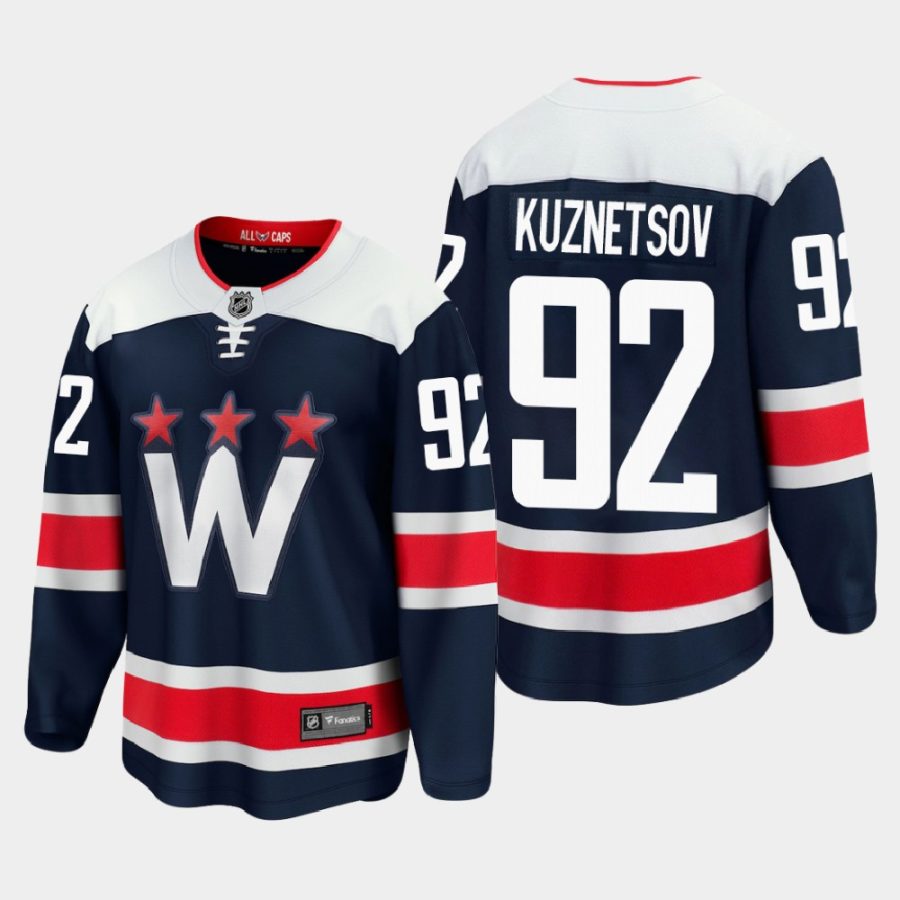 washington capitals evgeny kuznetsov alternate 2020 21 premier player jersey navy