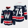 washington capitals john carlson alternate 2020 21 premier player jersey navy