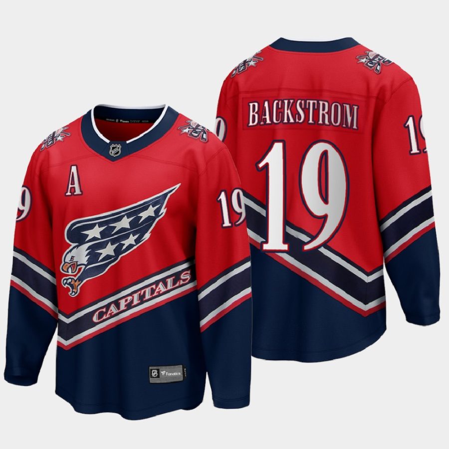 washington capitals nicklas backstrom reverse retro jersey red