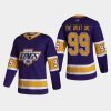 wayne gretzky kings purple retired player nikename authentic special edition jersey