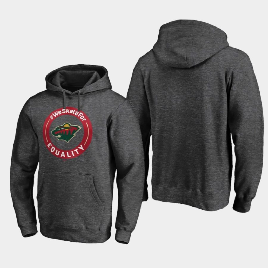 wild heather gray 2020 we skate for equality black lives matter hoodie