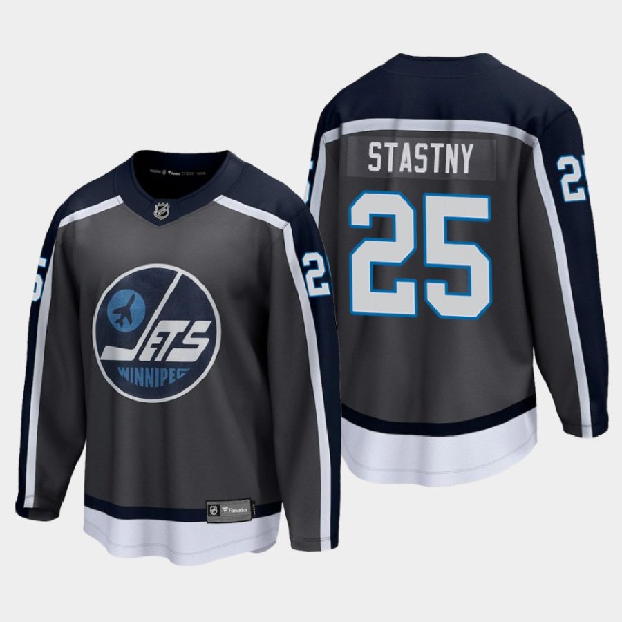 winnipeg jets paul stastny special edition 2021 jersey gray