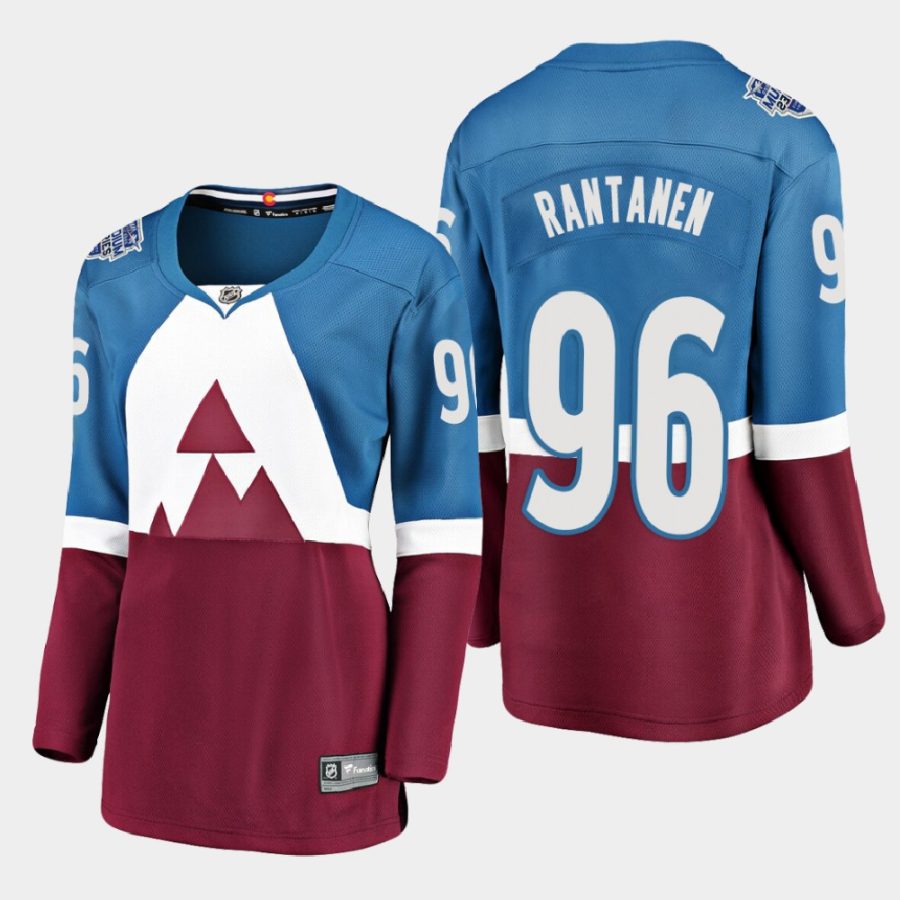 women avalanche mikko rantanen 2020 stadium series breakaway player jersey