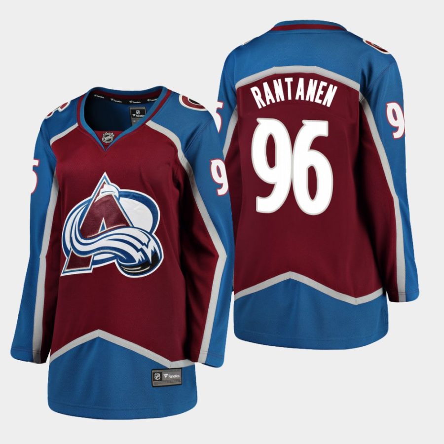 women avalanche mikko rantanen home breakaway player jersey