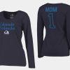 women avalanche mothers day number 1 mom long sleeve t shirt