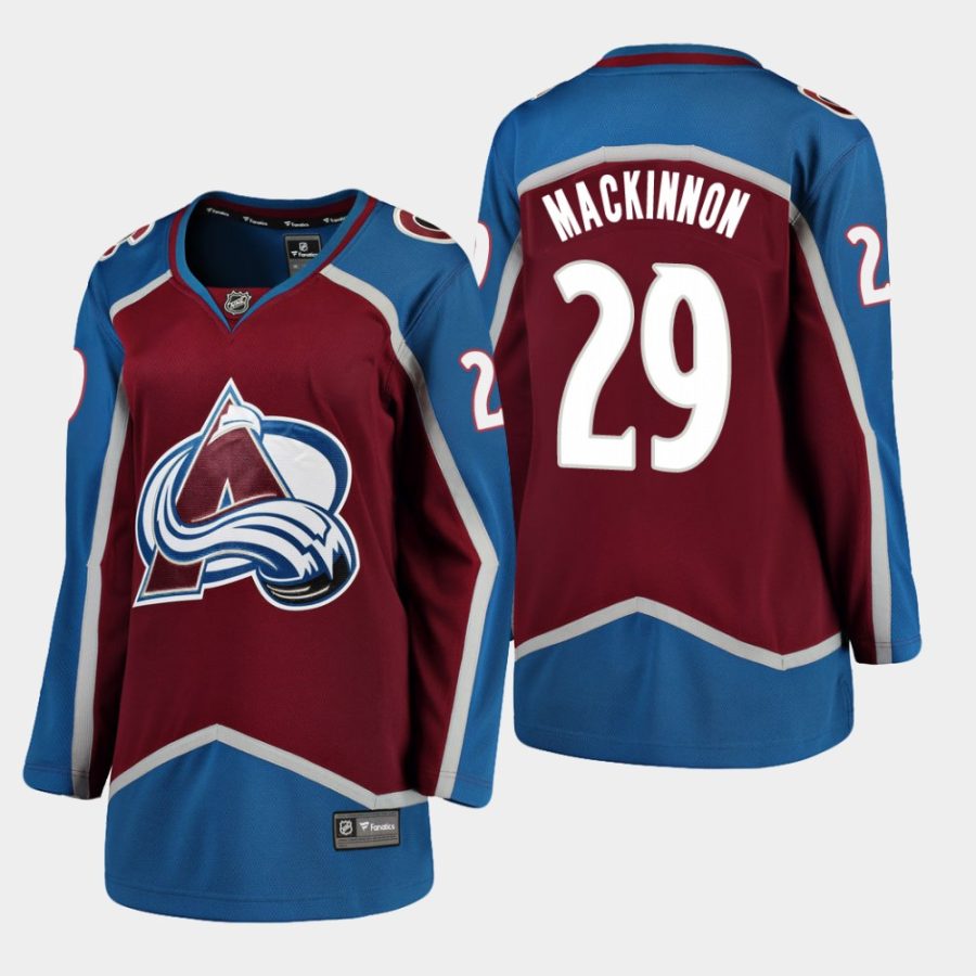 women avalanche nathan mackinnon home breakaway player jersey