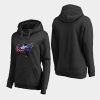 women blue jackets black midnight mascot primary hoodie