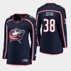 women blue jackets boone jenner home breakaway player jersey