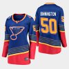 women blues jordan binnington retro premier jersey